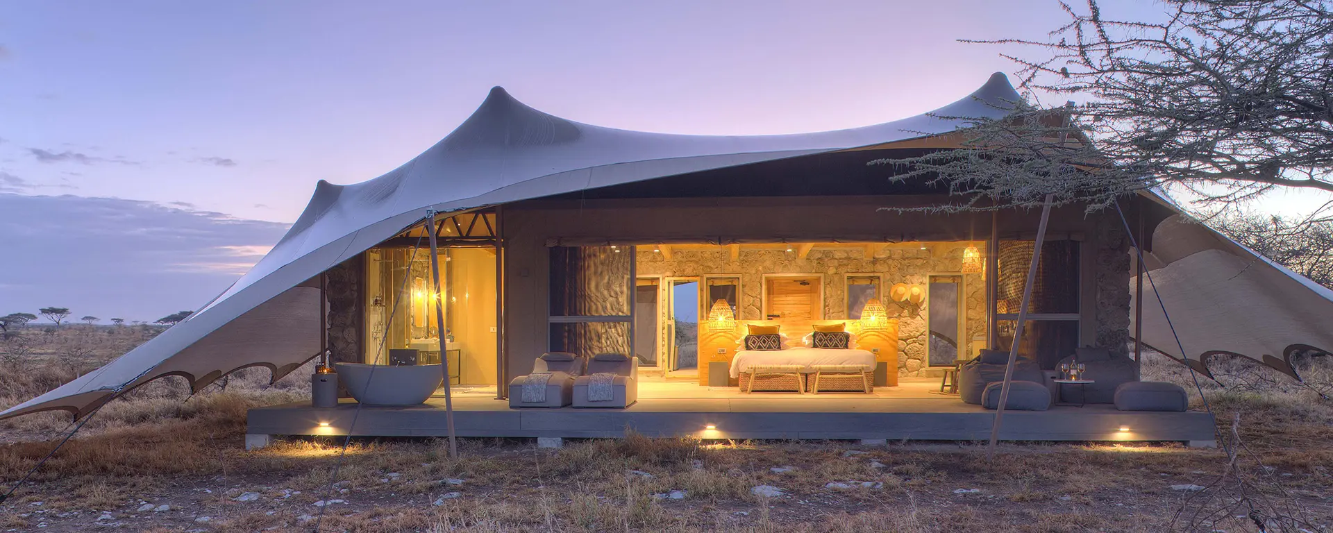 Safari Lodge Costs by Country Comparison